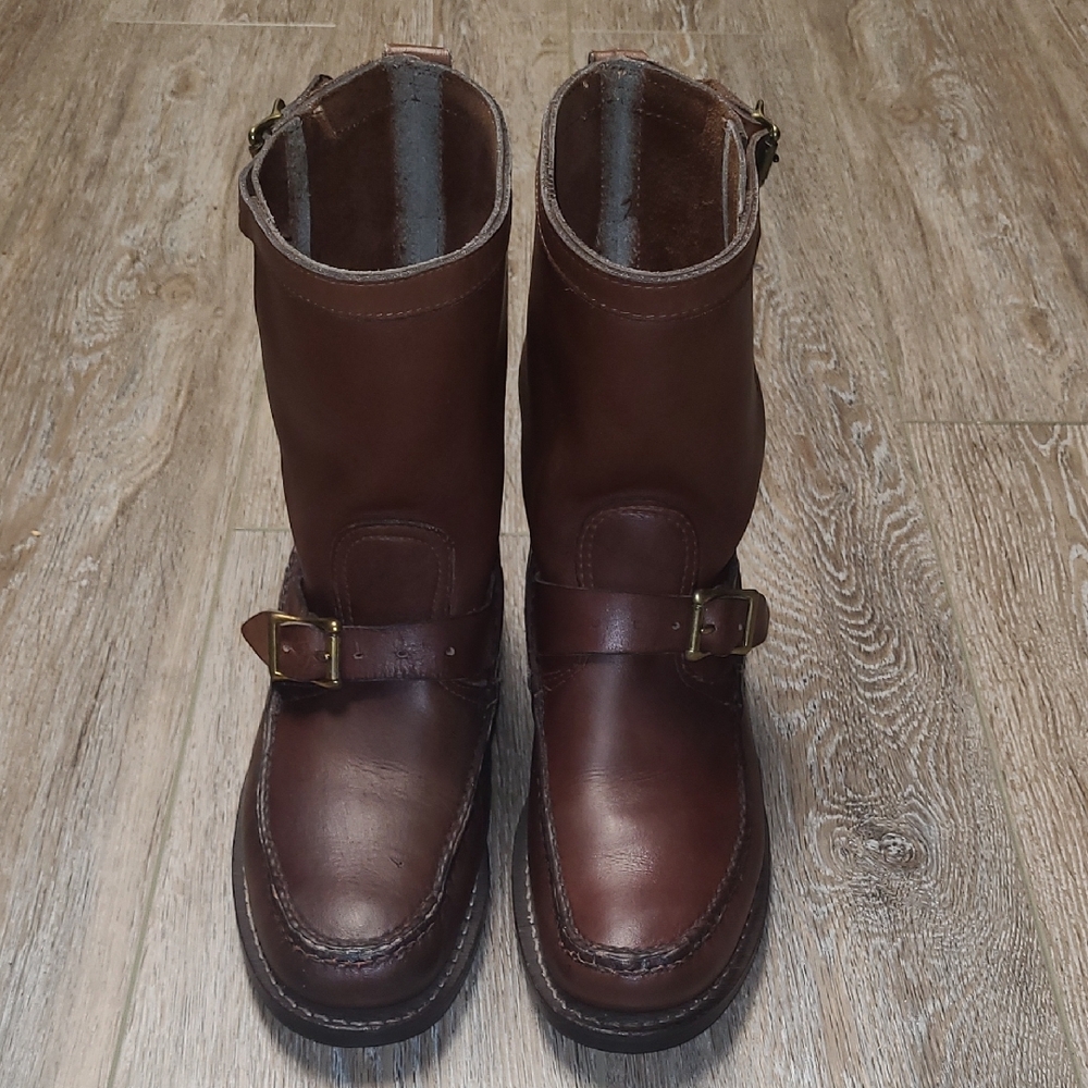 Men's Gokey Brown Leather Boots - Picture 3 of 8